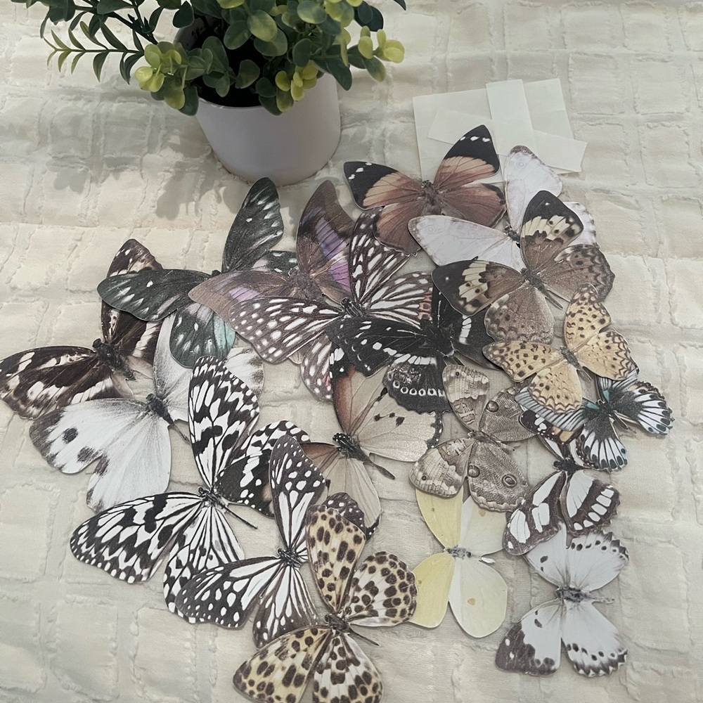 Pottery Barn Kids 3D butterflies. Never been used.